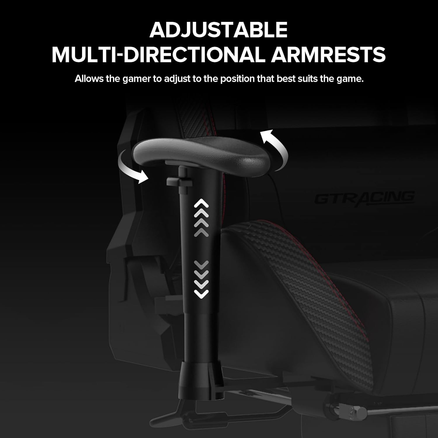 GTRACING - Silla para Juegos con reposapiés y Altavoces Bluetooth, Silla de Videojuegos, ergonómica y Resistente para computadora