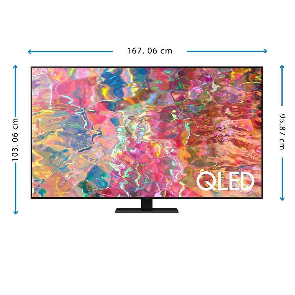 TV Samsung 75 Pulgadas 4K Ultra HD Smart TV QLED QN75Q80BAFXZX