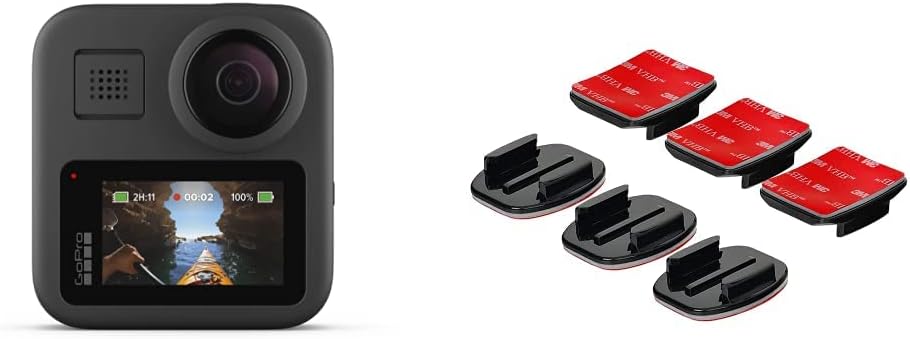 GoPro - MAX — Cámara tradicional resistente al agua de 360+ con pantalla táctil esférica, 5,6K30, vídeo HD, 16,6 MP, 360 fotos, estabilización de transmisión en vivo de 1080p
