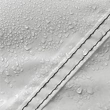 Tela resistente al agua, agua en la tienda, tienda sin fugas, costuras selladas, resistente a la suciedad, resistente al agua