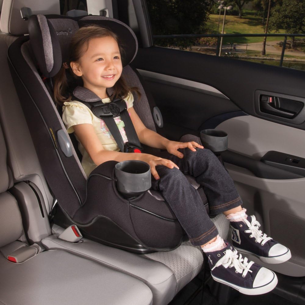 Safety 1st - Auto Asiento de coche Grow And Go 3 en 1, Carbon Rose