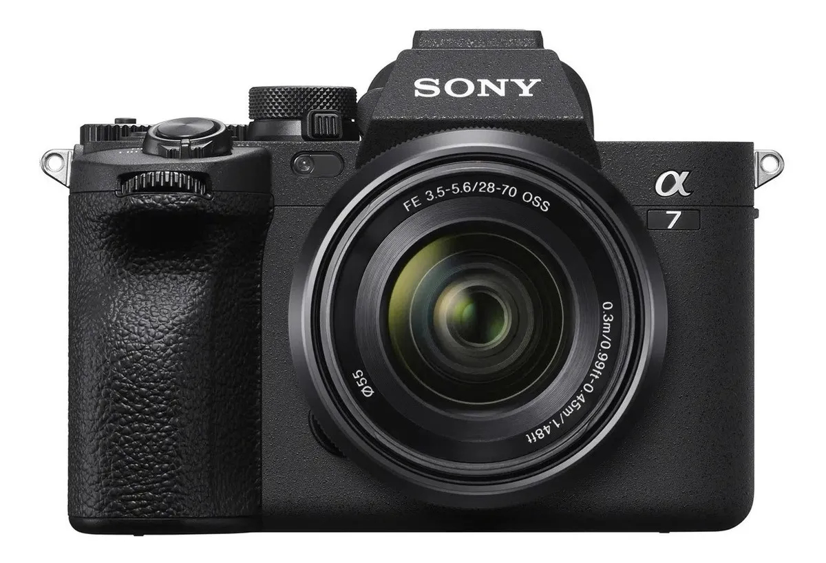 Cámara Full-frame Sony Alpha Kit A7 Iv + Lente 28-70mm Oss Color Negro