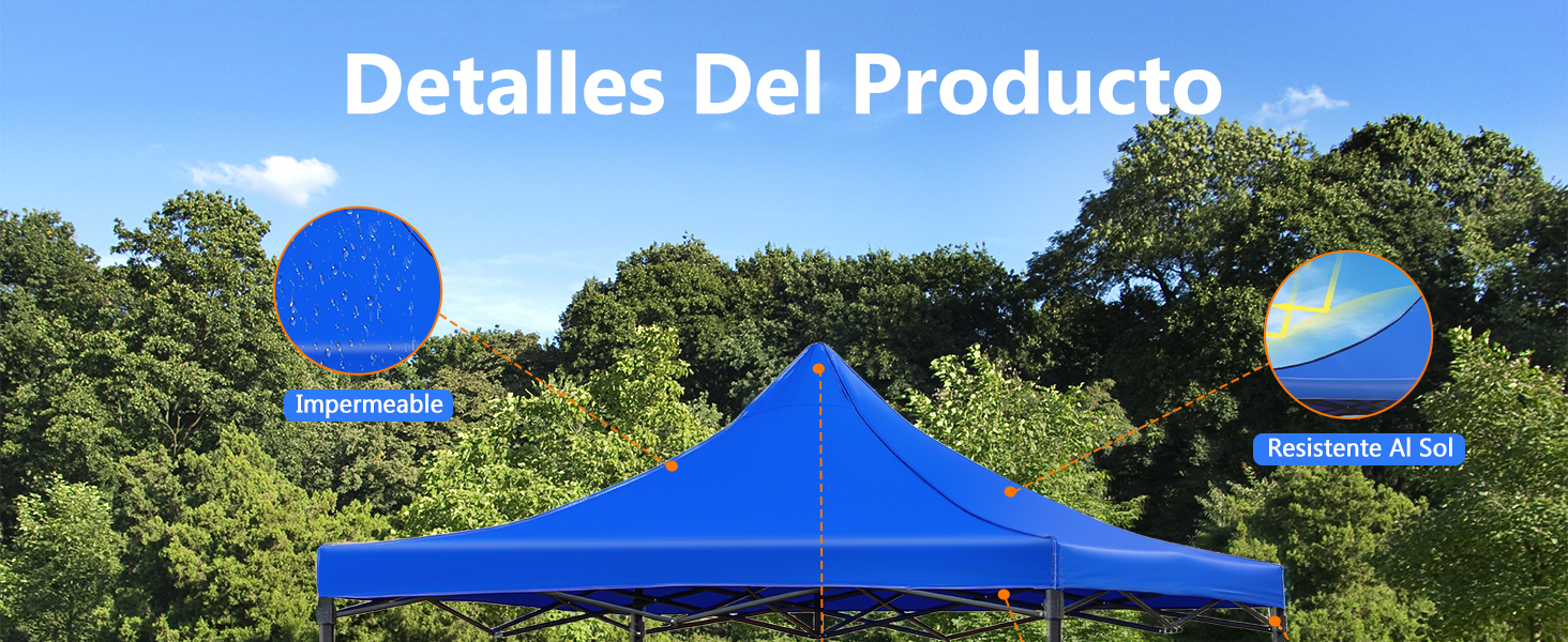 carpas para exteriores 3x3