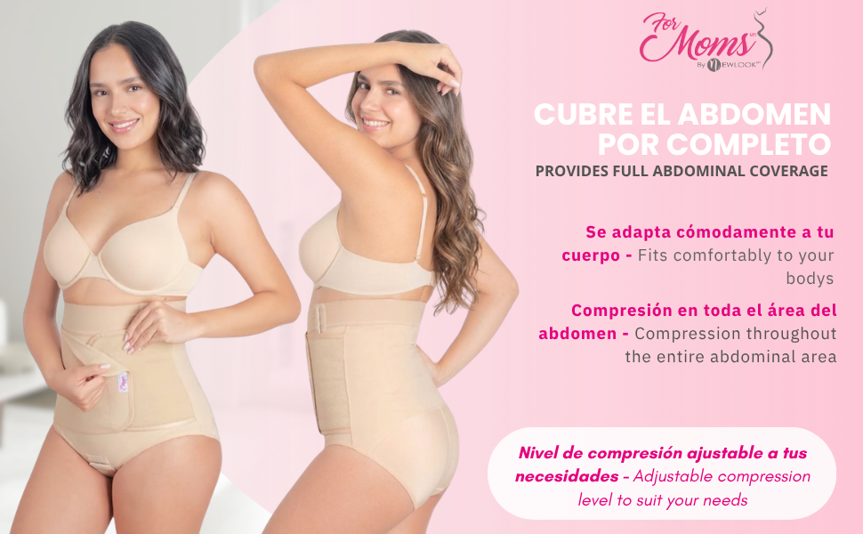 Cubre todo el abdomen 
