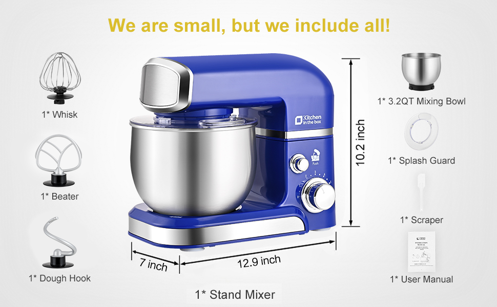 mezclador de soporte peque&ntilde;o