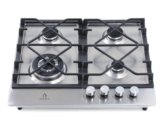 Parrilla Empotrable Supra 87 cm de Gas 4Q-TS-60 Acero Inoxidable