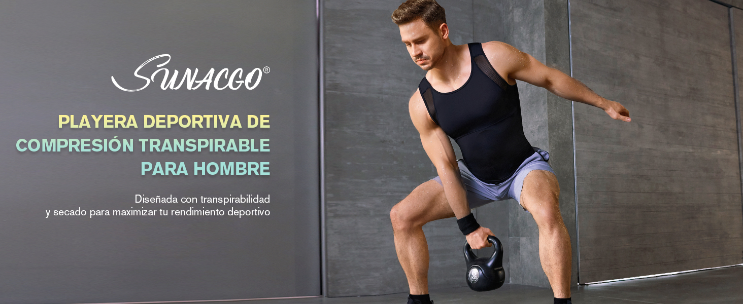 camisa de compresiÃ³n hombre