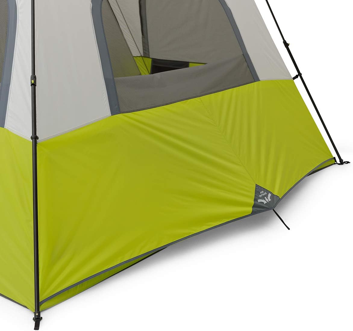 CORE - Tienda de campaña instantánea para 12 personas | Tienda de campaña enorme de 3 habitaciones para familia con bolsillos de almacenamiento para accesorios de camping, tienda de campaña grande