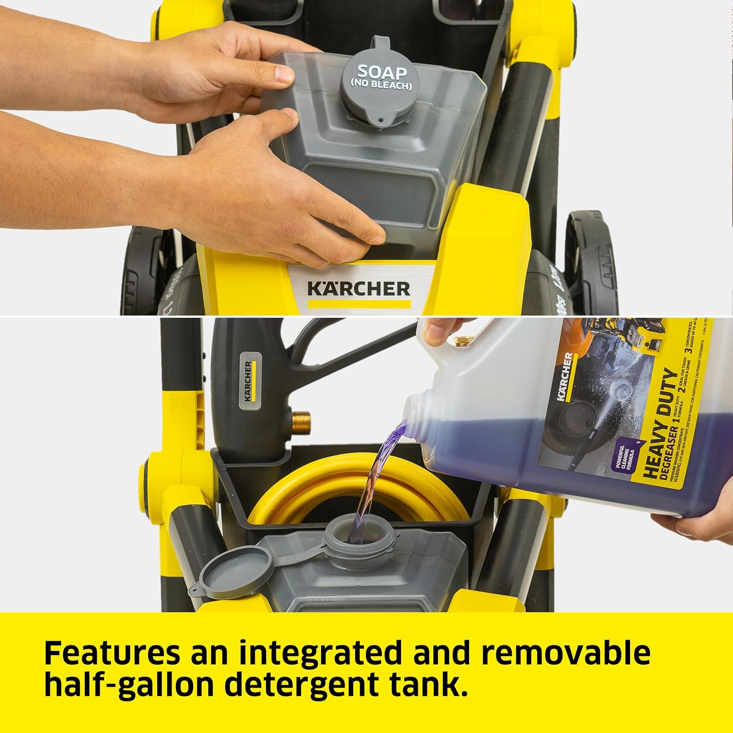 Karcher - Máquina limpiadora eléctrica a presión, K1700, Amarillo