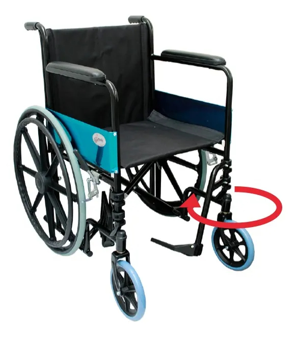 Silla De Ruedas Compacta Adulto Plegable Todo Terreno Lujo