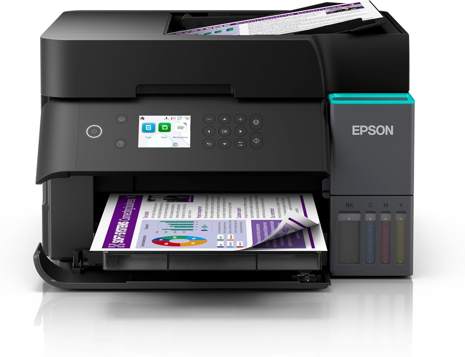 Epson Impresora Multifuncional a Color Inalámbrica con Sistema de Tanque de Tinta EcoTank L6370