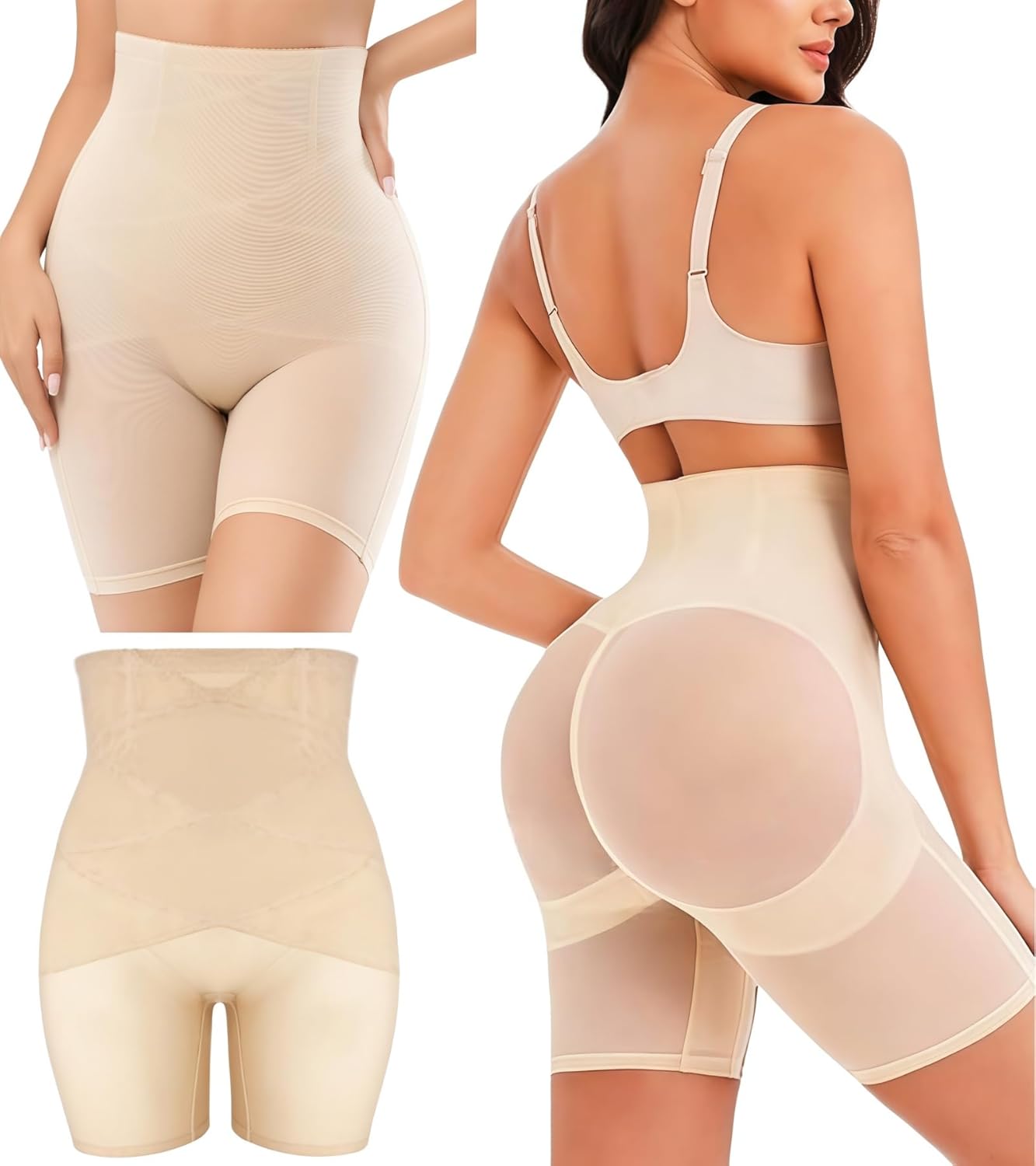 Fajas para Mujer Moldeadora, Calzon Faja Postparto, Curvy Faja Mexico, Faja Moldeadora Colombiana, Ropa Interior Mujer Panty Fajas Reductora Braga Postparto Compresion CalzÃ³n de Cintura Alta Invisible