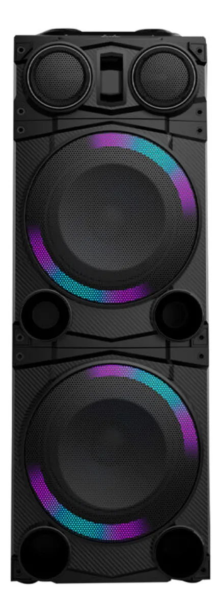 Bocina Doble 2500w Rms Awpoc10l Aiwa Color Negro