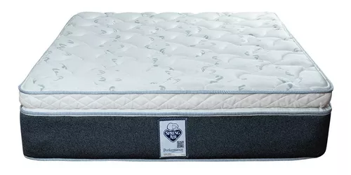 Colchón Matrimonial Spring Air Gibson + Box + Bcos +osito Sp