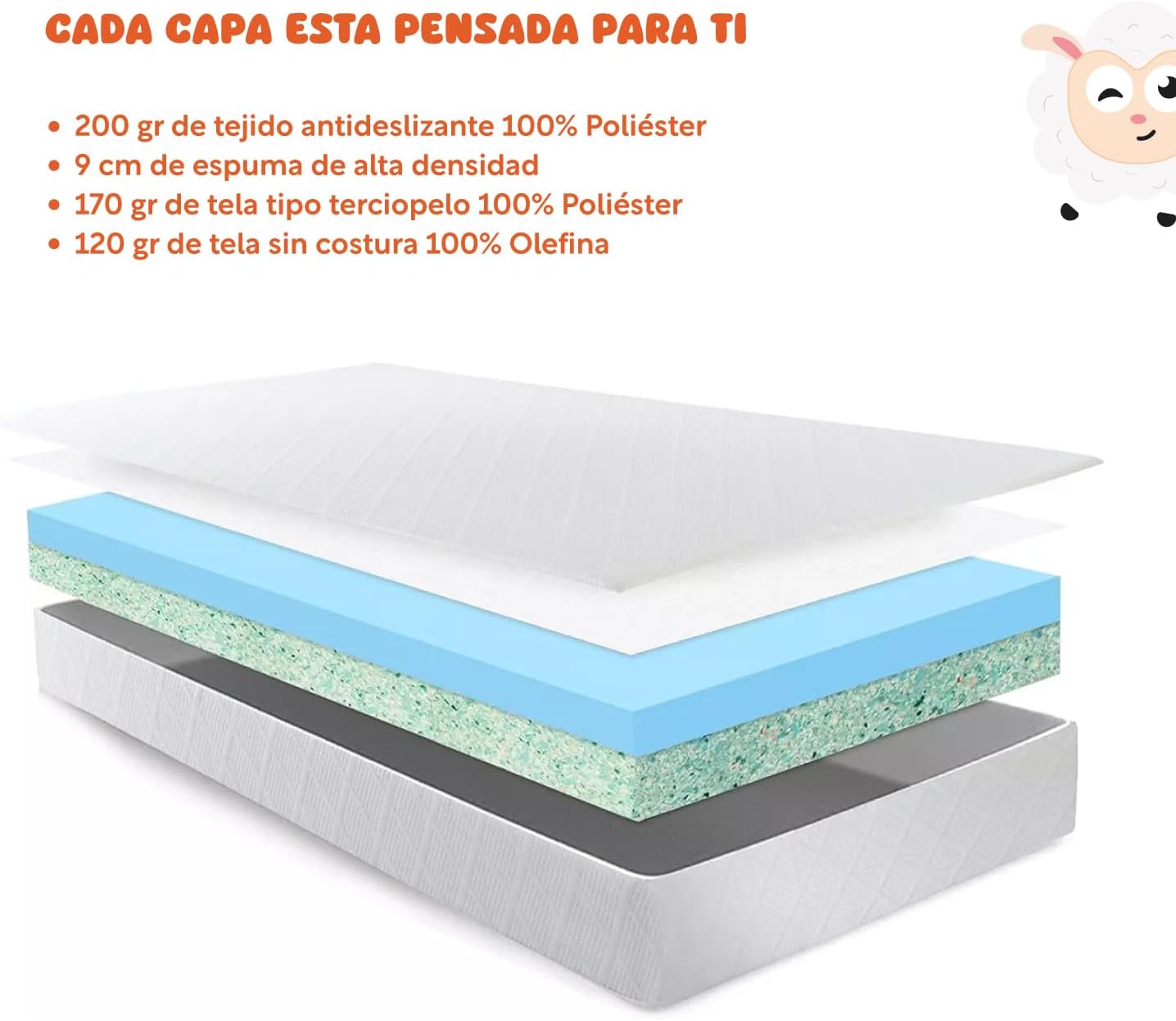 COLORDREAMS | Sofá Cama Matrimonial Plegable – Sillón Multifunción 3 En 1 – Relleno De Espuma – Funda Lavable – Hipoalergénico – Gris