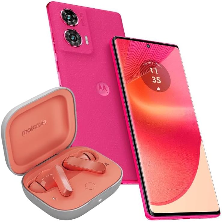 Motorola Edge 50 Fusion Azul (8GB RAM/256GB), 50MP, Celular Desbloqueado + audífonos