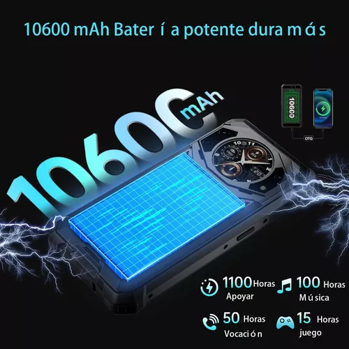 A Fossibot F101 Pro 15(8+7) Gb+128gb/1tb 10600mah 18w Android 13 Pantalla Hd+ De 5.45 Celular