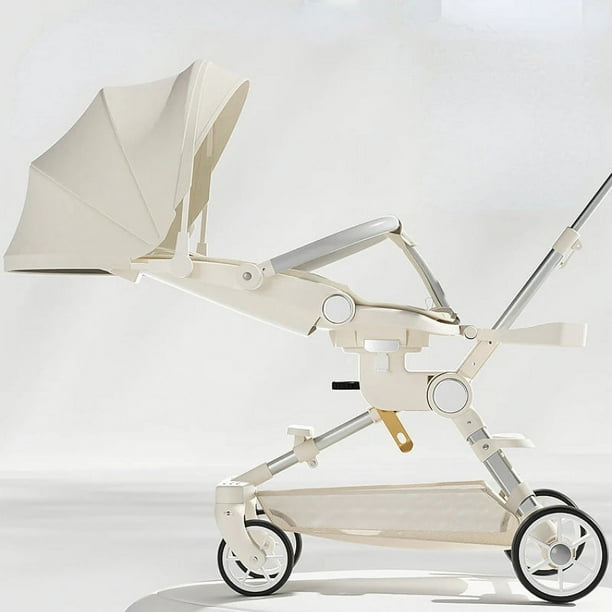 Cochecito de bebé cochecito de cuatro ruedas cochecito de bebé ligero bidireccional carrito para niños Cochecito de bebé con comodidad para bebé ShopWise Round
