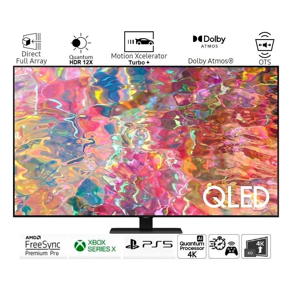 TV Samsung 75 Pulgadas 4K Ultra HD Smart TV QLED QN75Q80BAFXZX