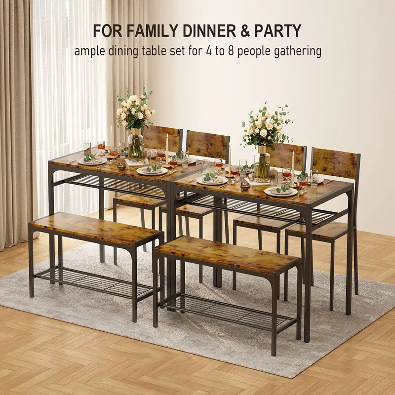 Mesa de cocina y 2 sillas para 4 con  , juego de mesa de comedor de 4 piezas para   pequeño,   (   ) detalles 4