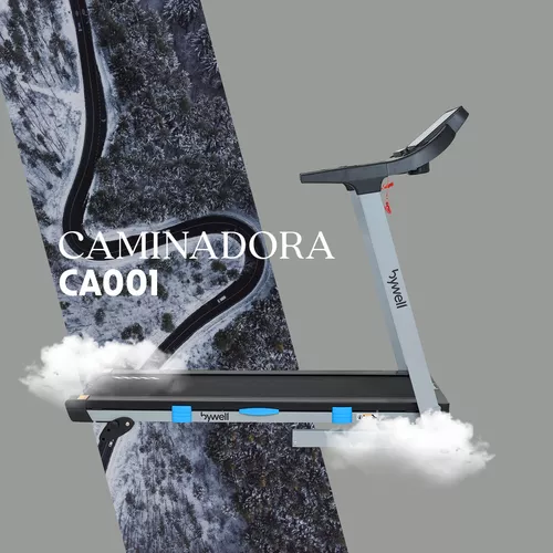 Caminadora Bywell 2.0 Hp Plegable Velocidad 16 Km/h