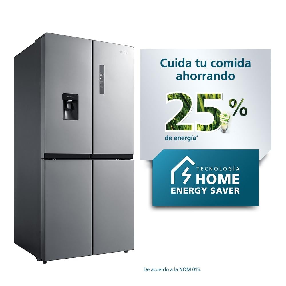 Refrigerador Mabe 17 Pies Side By Side Con Despachador de Agua MTM482SENSS0 Inox
