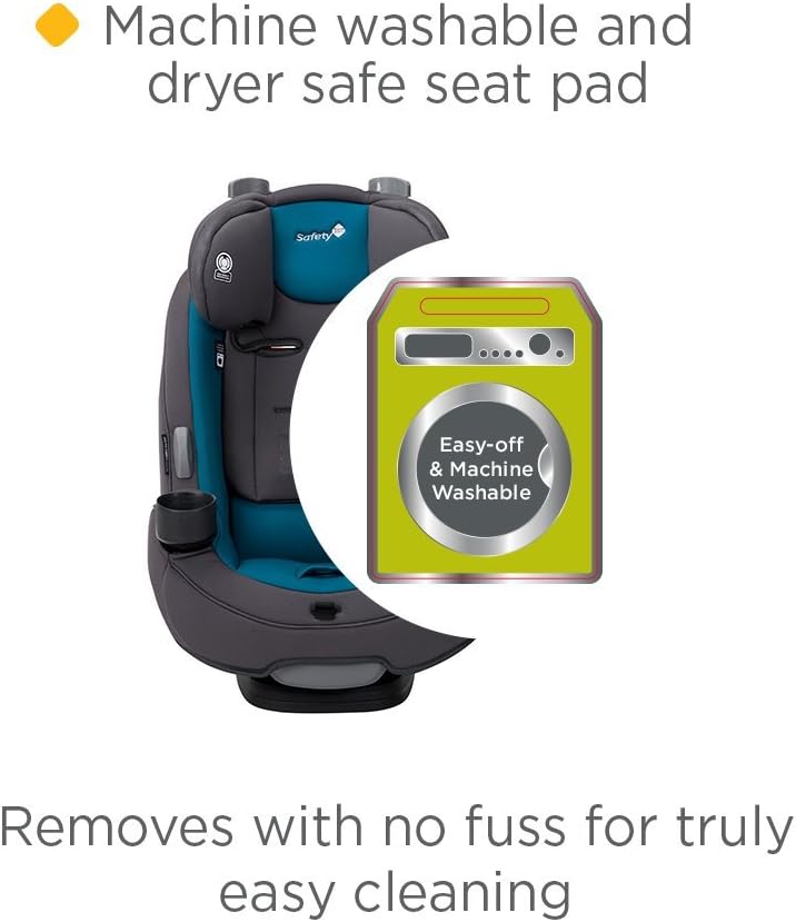 Safety 1st - Auto Asiento de coche Grow And Go 3 en 1, Carbon Rose