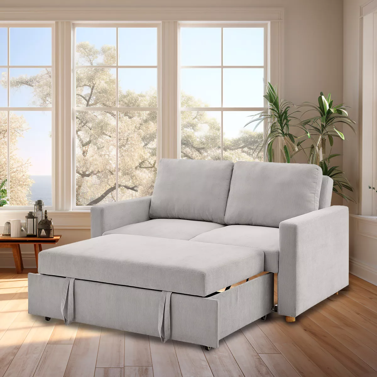 Sillón Sala Sofacama Matrimonial Comodo Moderno Minimalista