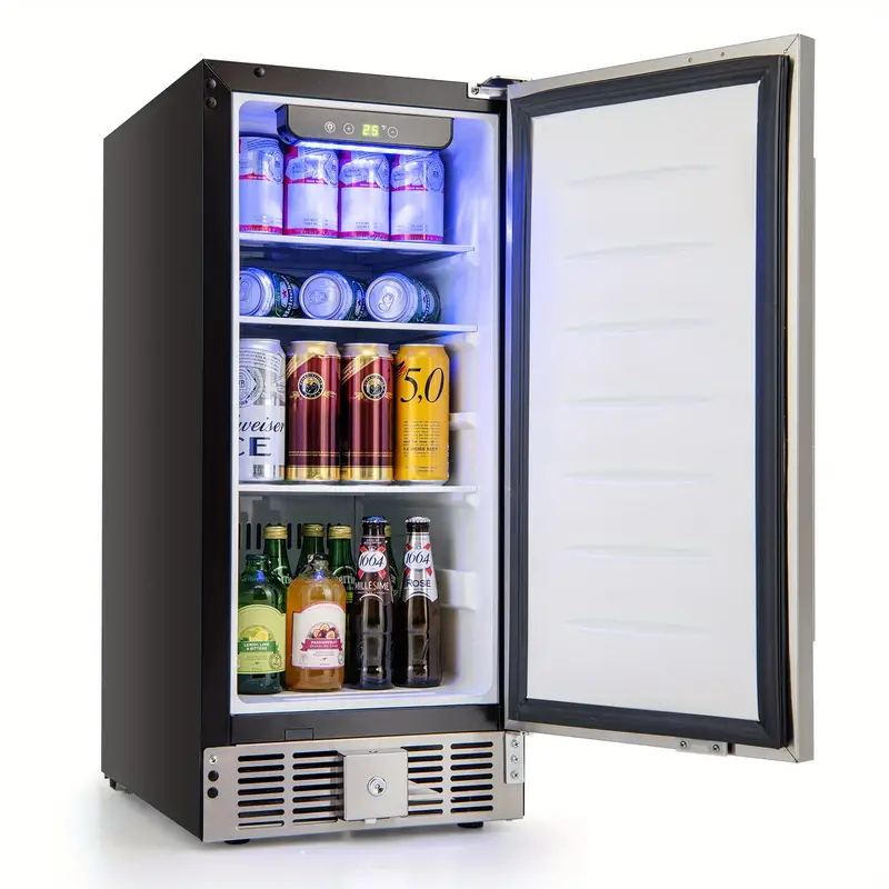   Refrigerador Compacto Bajo Encimera/Refrigerador Independiente con Temperatura Ajustable detalles 1