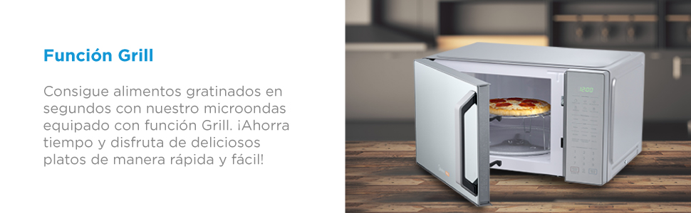 Microondas Midea, Alta calidad, Fácil de usar, Potencia de cocción