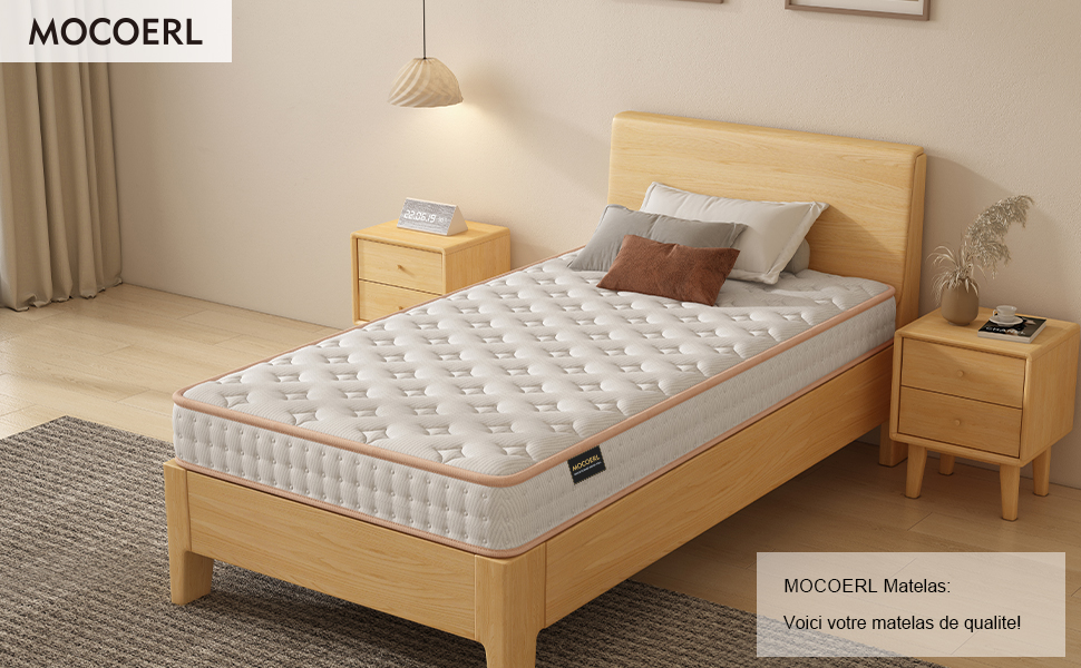 MOCOERL Colchón  Espuma Viscoelástica