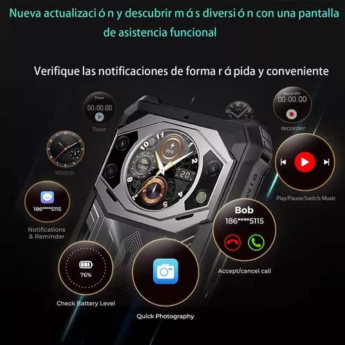 A Fossibot F101 Pro 15(8+7) Gb+128gb/1tb 10600mah 18w Android 13 Pantalla Hd+ De 5.45 Celular