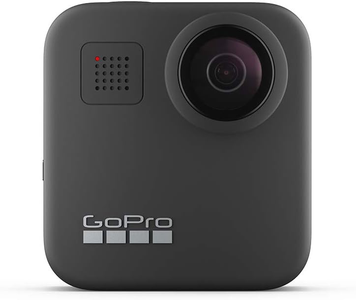 GoPro - MAX — Cámara tradicional resistente al agua de 360+ con pantalla táctil esférica, 5,6K30, vídeo HD, 16,6 MP, 360 fotos, estabilización de transmisión en vivo de 1080p