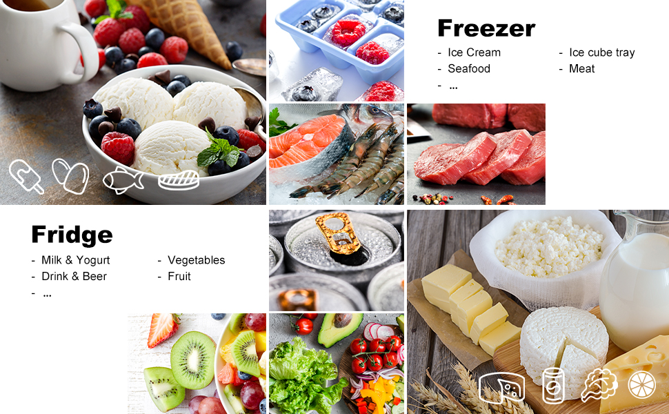 mini nevera con congelador