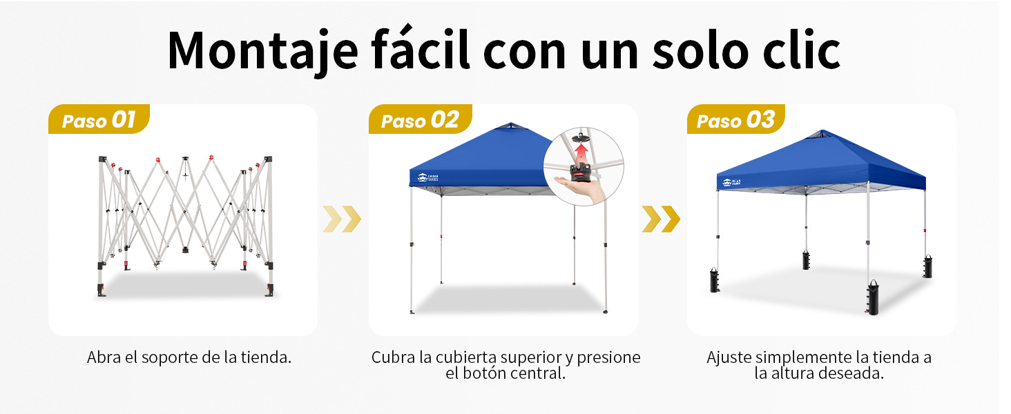 Carpa Toldo 3x3
