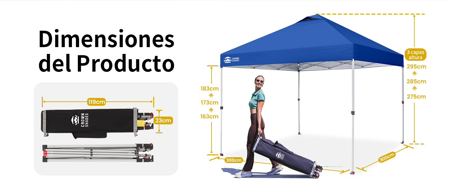 Carpa Toldo 3x3