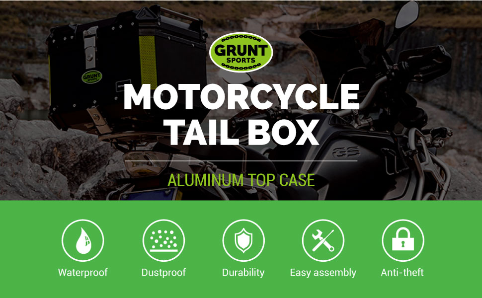 Caja de cola de motocycling