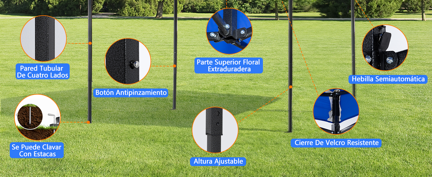 carpas para exteriores 3x3