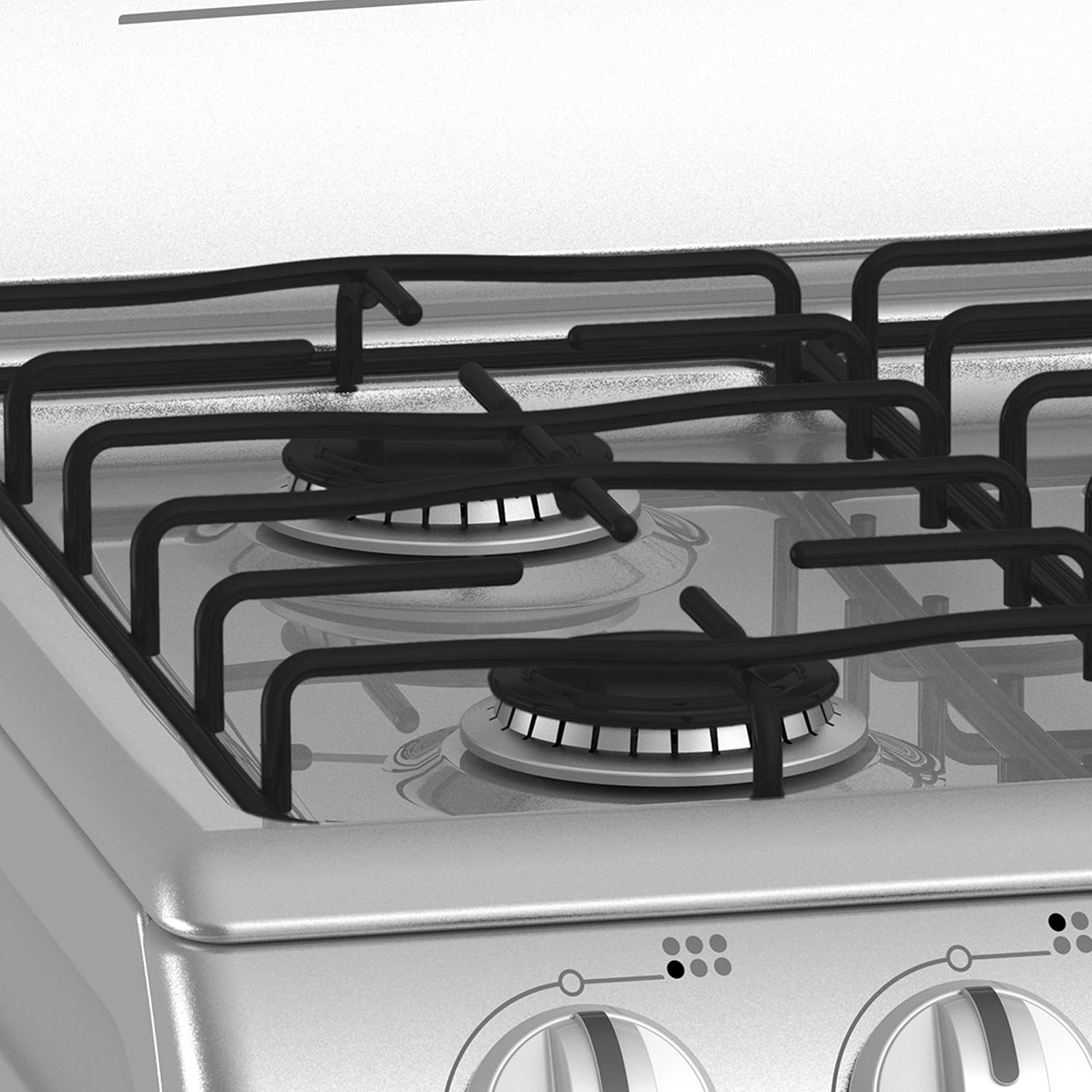 Mabe EM7620BAIS1 Estufa de Piso, 76 cm, color Silver