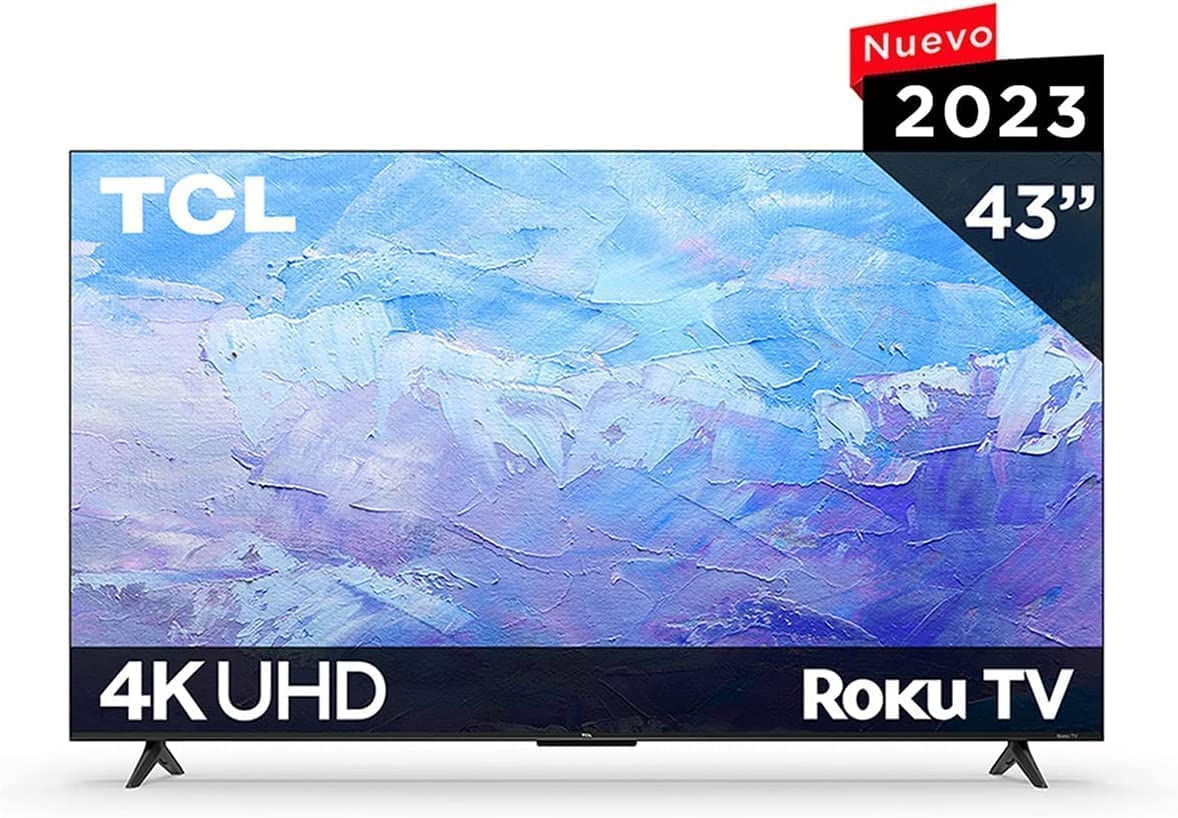 TCL Smart TV Pantalla 65" 4K UHD TV Sonido Dolby Mod 65S453 Compatible con Alexa