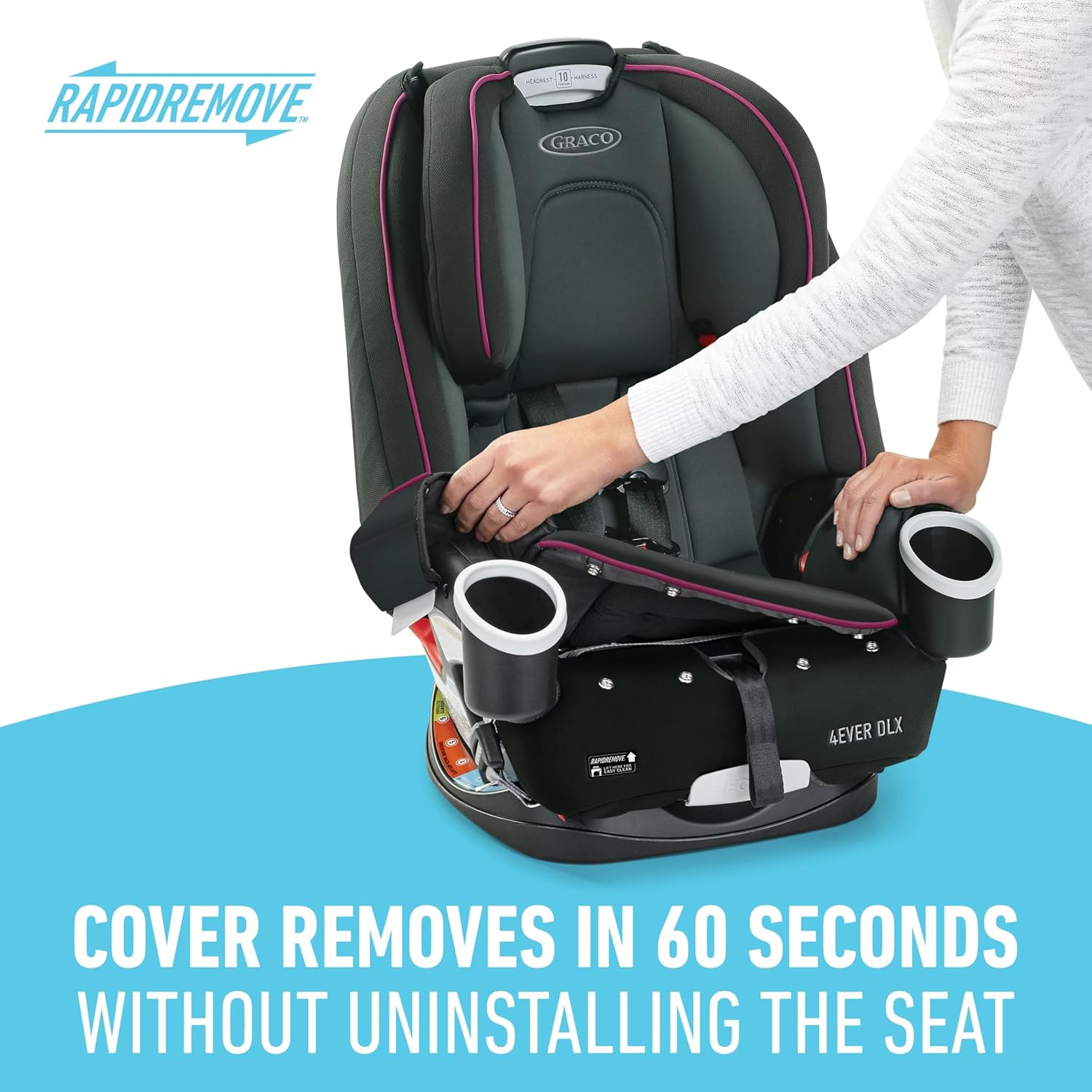 Graco 4-en-1 -, 4Ever DLX Asiento De Coche Bebés Niñas, Joslyn, Joslyn