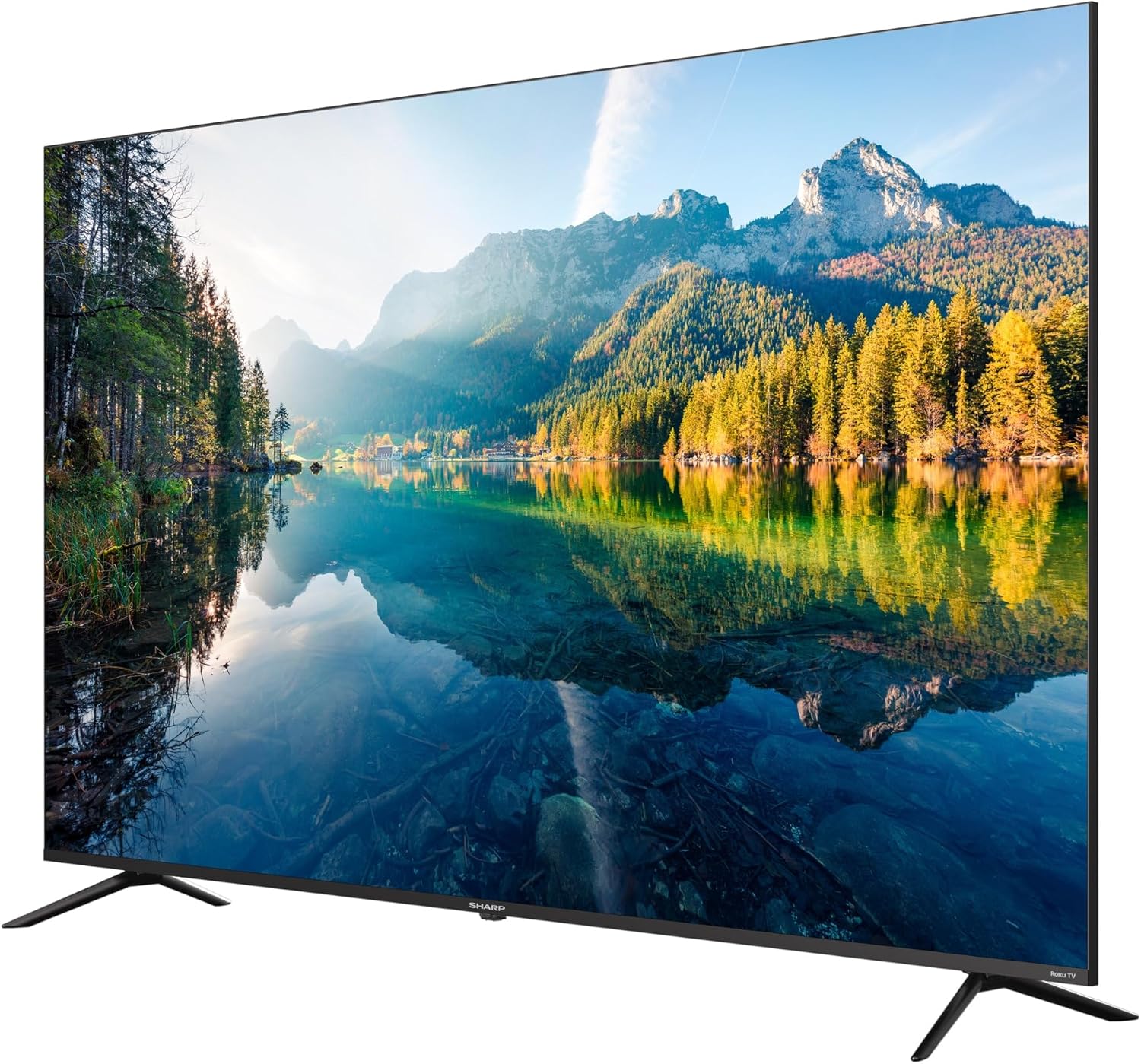 Sharp 4K Smart LED TV de 86" - Roku TV con WiFi