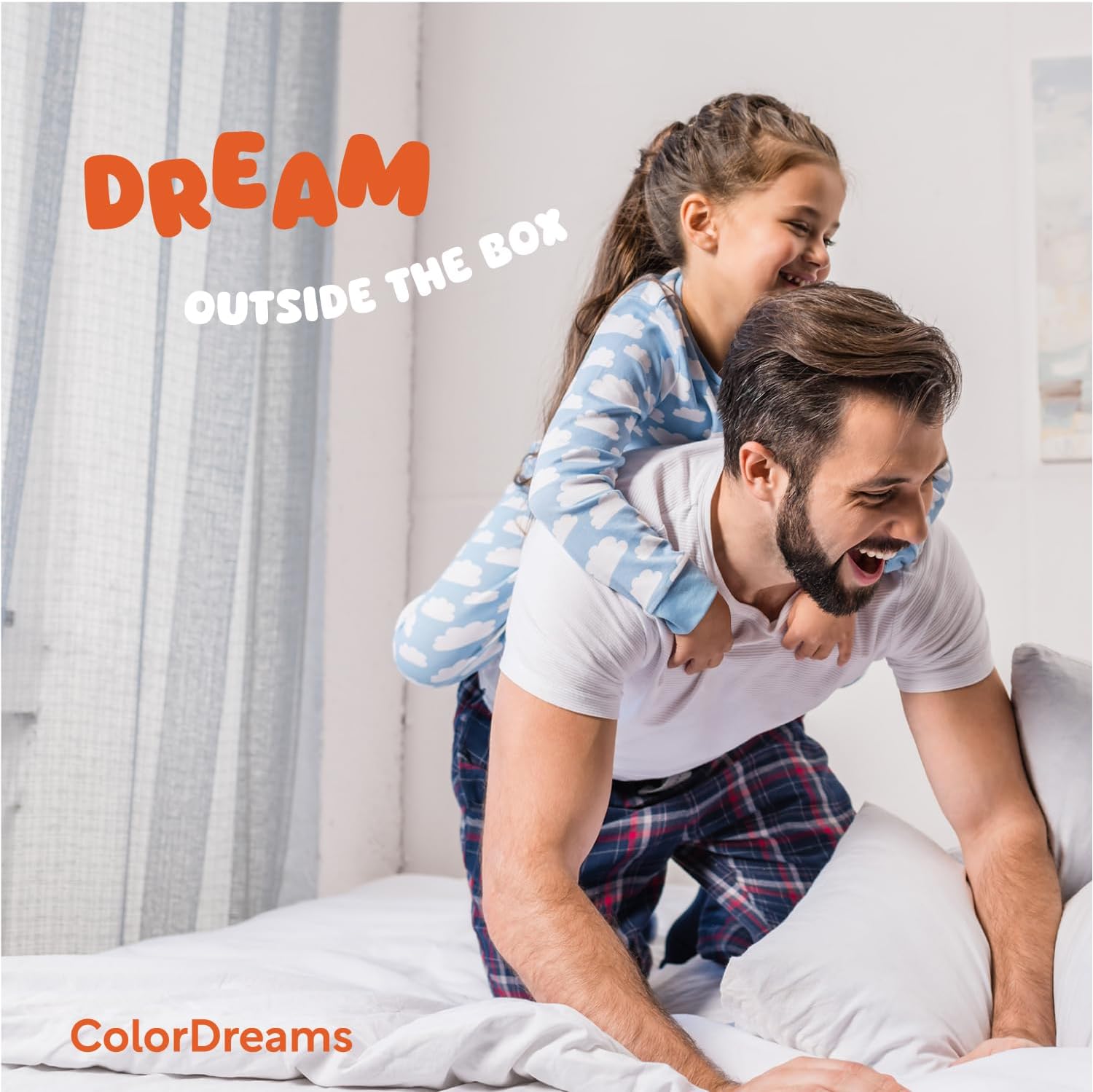 COLORDREAMS | Sofá Cama Matrimonial Plegable – Sillón Multifunción 3 En 1 – Relleno De Espuma – Funda Lavable – Hipoalergénico – Gris