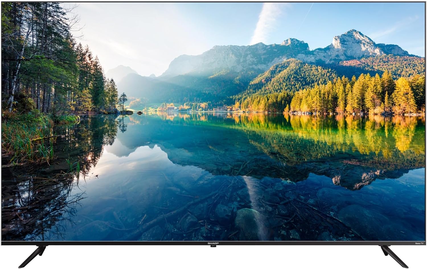 Sharp 4K Smart LED TV de 86" - Roku TV con WiFi