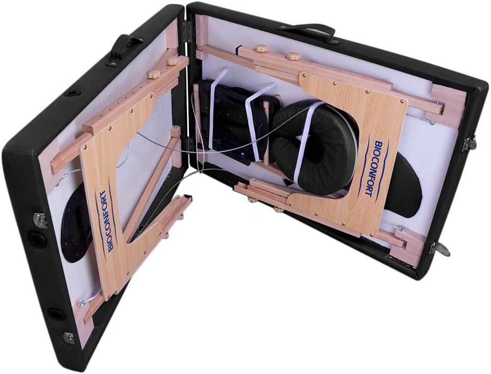 RACK & PACK Cama Masaje Camilla para Lashistas 180X60cm Plegable Reclinable Portatil Fisioterapia Faciales Tatuaje Tattoo Ligera SPA Cama Mesa Masajes