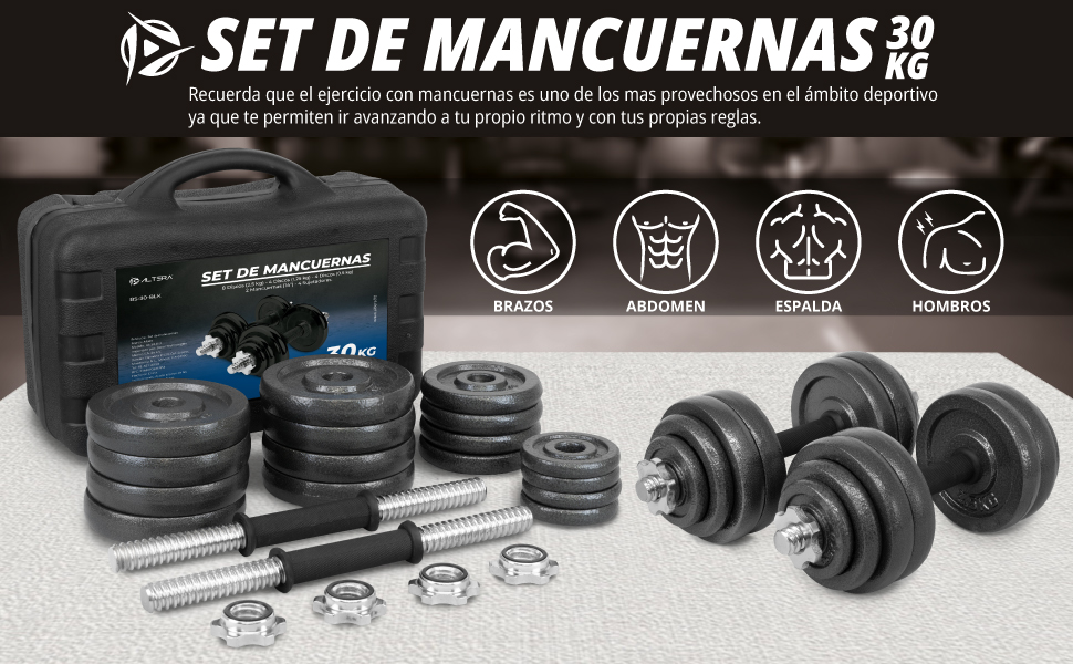 mancuernas 30kg