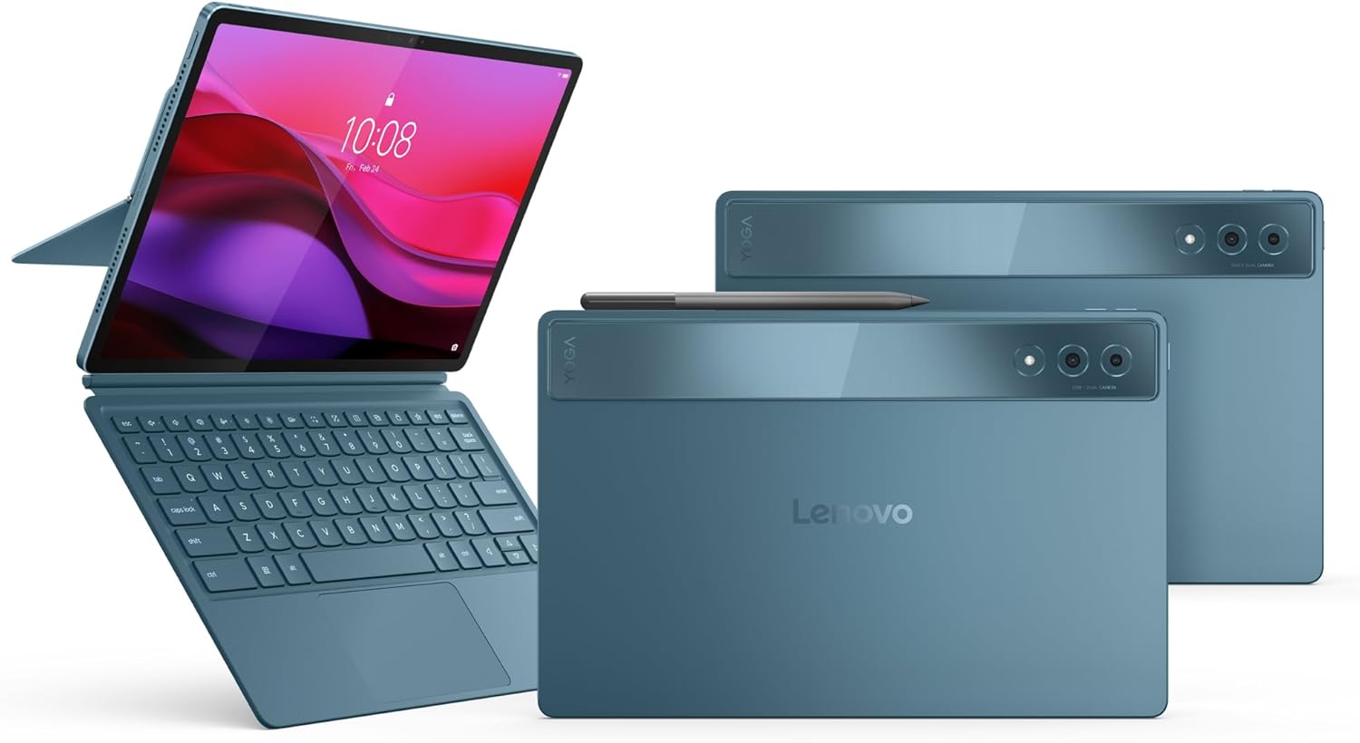 Yoga Tab Plus | 16GB RAM 256GB |Qualcomm Snapdragon |12,7" 3K |Incluye: Teclado + Pen Pro