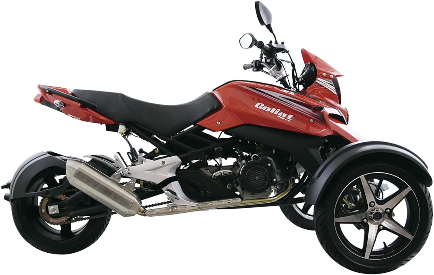 DINAMO Motocicleta Deportiva Goliat Roja 2024