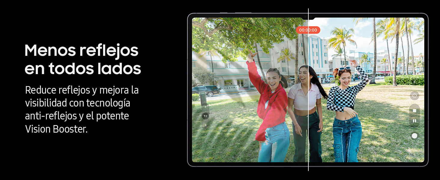 Menos reflejos en todos lados