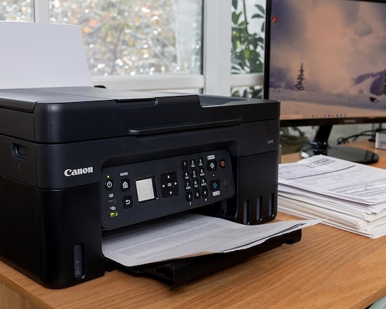 Impresora Multifuncional Canon de Inyección de Tinta G4170 Pixma